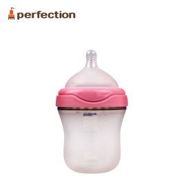 [PERFECTION] Silicone Feeding Bottle, 180ml, Pink_ Feeding Bottle, Baby bottle _ Made in KOREA